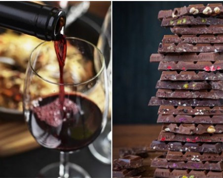 Червеното вино и шоколадът помагат срещу вирусите