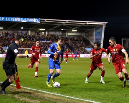 Ливърпул се изложи срещу слабак