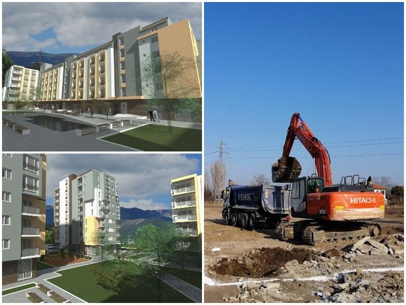 Направиха първа копка на жилищния комплекс в Пловдив, съчетаващ зеленина, уют и достъпни цени