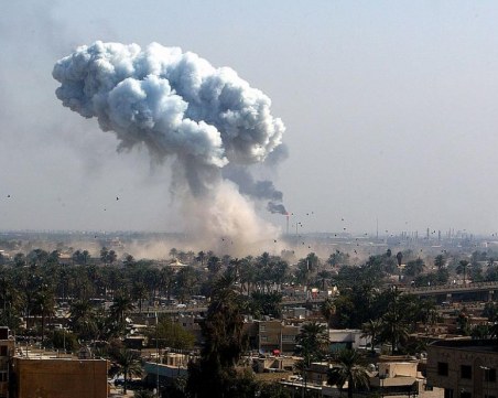 Ракети хвърчат срещу посолството на САЩ в Багдад