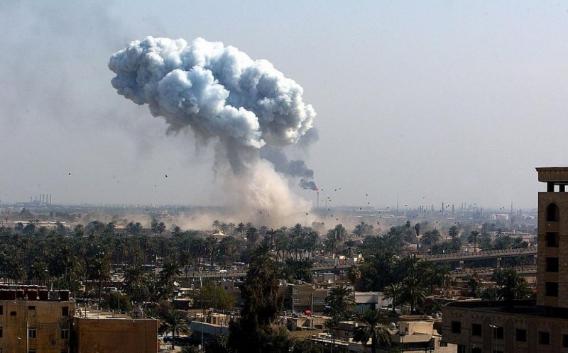 Ракети хвърчат срещу посолството на САЩ в Багдад
