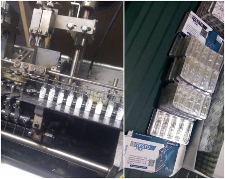 Батките в ужас! Разбиха нелегална фабрика за анаболи край Пловдив