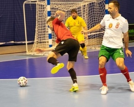 Тежко поражение за България на Европейските квалификации по футзал