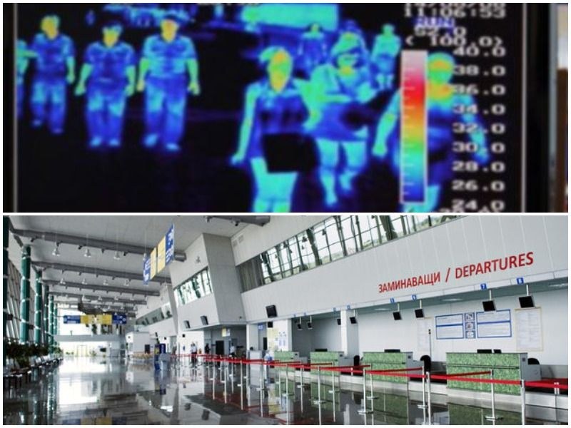 В Пловдив с мерки срещу коронавируса, разполагат модерна термокамера на летището