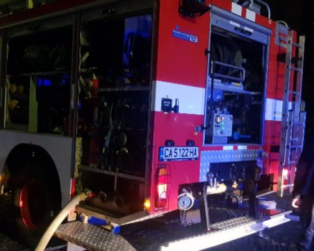 Голям пожар в столичния квартал Младост 4