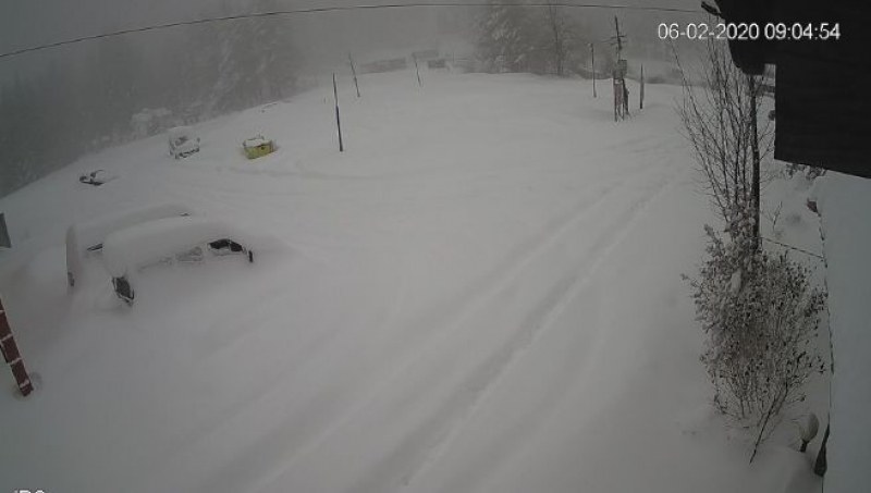 Снегорин закъса в района на хижа 