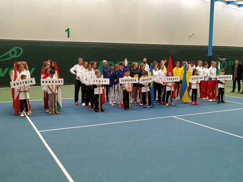 Откриха официално Европейската зимна купа по тенис в Пловдив