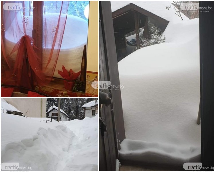 Пловдивчани блокирани в родопски села! Огромни преспи сняг затрупаха пътищата