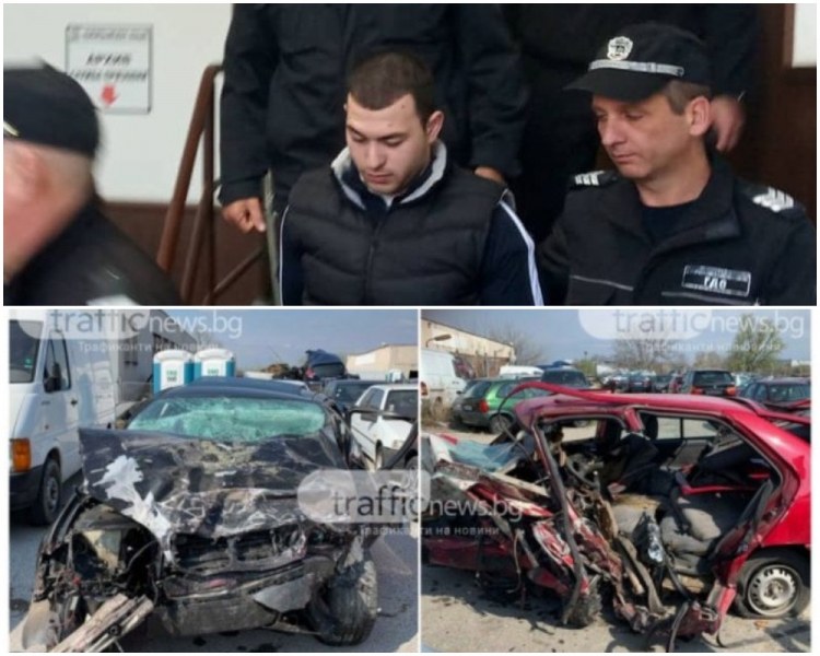 Присъда за Андон, убил 4-ма при катастрофа край Пловдив