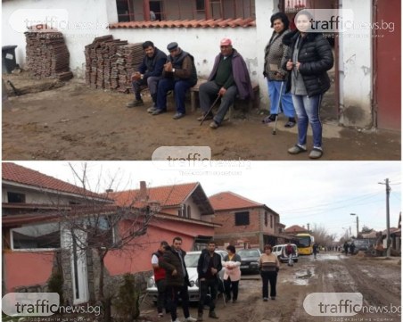 Ромите от Чалъкови за акцията: За първи път виждаме толкова полиция в селото