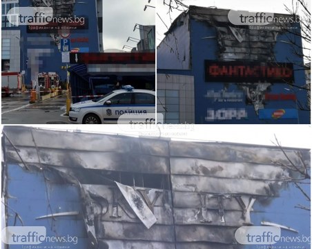 Шест екипа огнеборци са гасили пожара в столичния мол