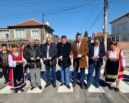 Ремонтираха улица за над 300 000 лева в Ягодово