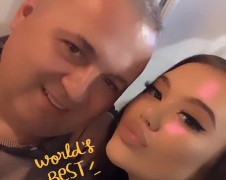 Щерката на Анелия пусна селфи с Коко Динев за рождения му ден