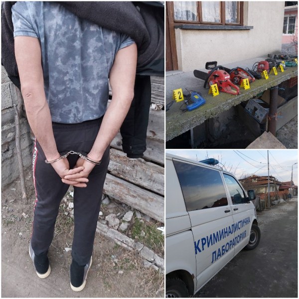 Спецакция край Пазарджик! Разкриха 12 домови кражби, четирима са арестувани