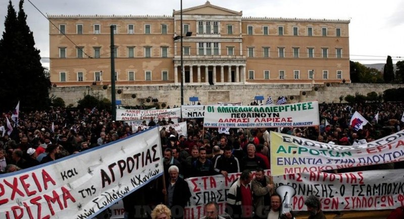 Стачка блокира за 24 часа Гърция