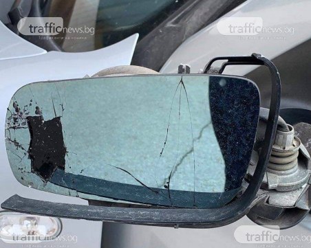 Спортист счупи огледалото на шофьорка и избяга