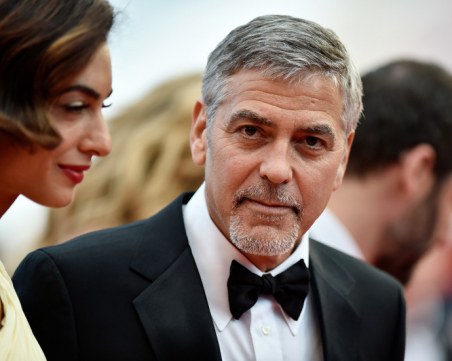 Имение на Джордж Клуни е наводнено заради бурята 