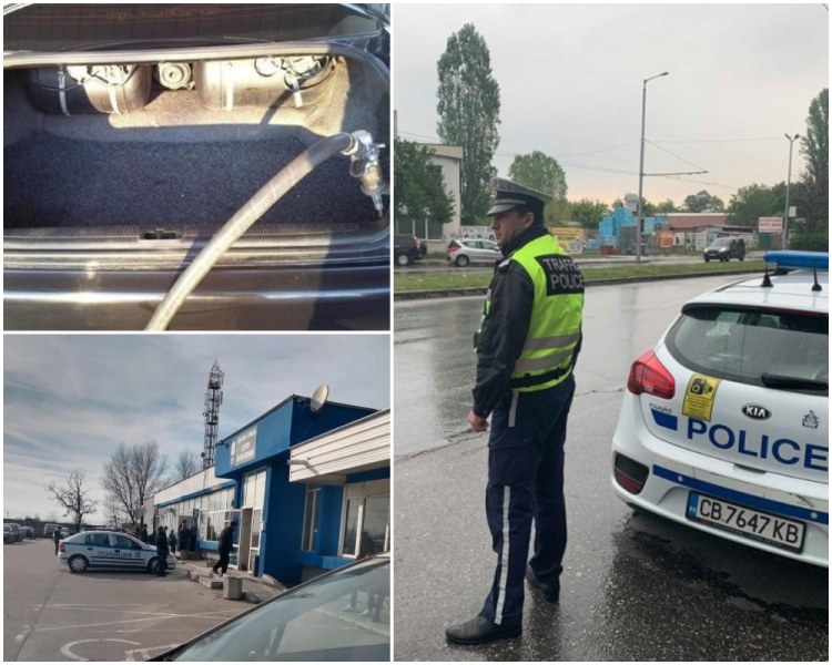 Акция в Пловдив! Полицията погна колите с газови уредби