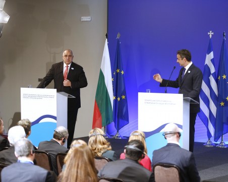 Премиерът Борисов: С колегите от Гърция правим газови магистрали