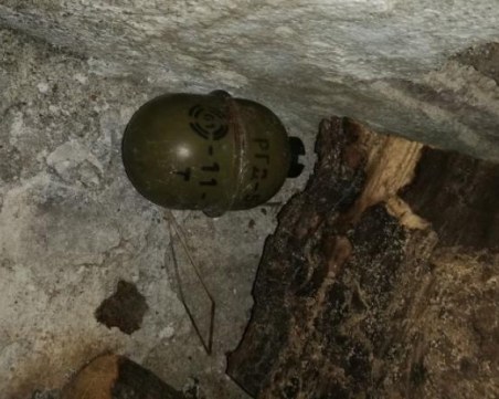 Сапьори от Пловдив обезвредиха боеприпас, открит в частен имот