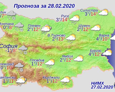 Валежите продължават и днес, очаква се и сняг