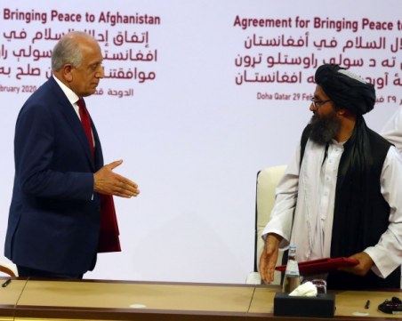 Историческо! САЩ подписа споразумение с талибаните