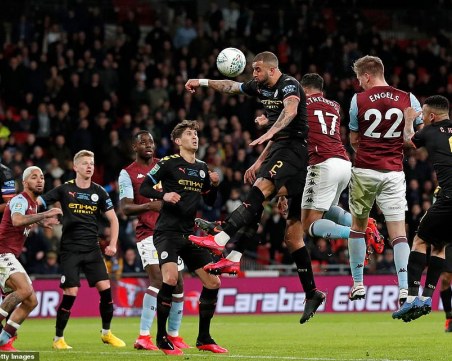 Манчестър Сити с Купата на лигата в Англия