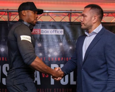 Подписаха договора за мача на Кобрата с Джошуа