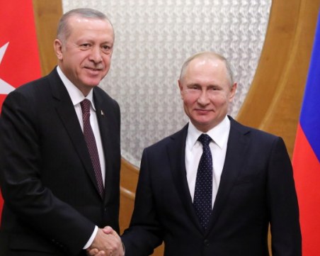 След 6 часа преговори: Путин и Ердоган се разбраха за прекратяване на огъня в Идлиб