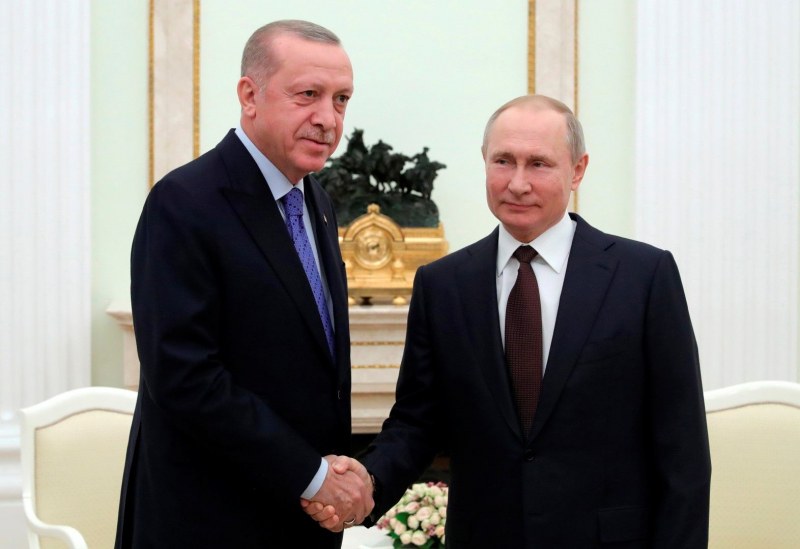 Путин към Ердоган: Да не допуснем да се разрушат руско-турските отношения