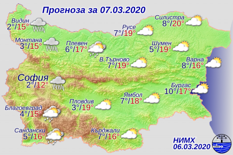 Затоплянето продължава, живакът удря 20 градуса