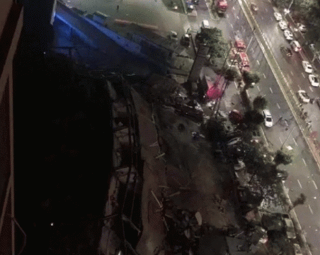 Рухна хотел, в който държали под карантина 70 души