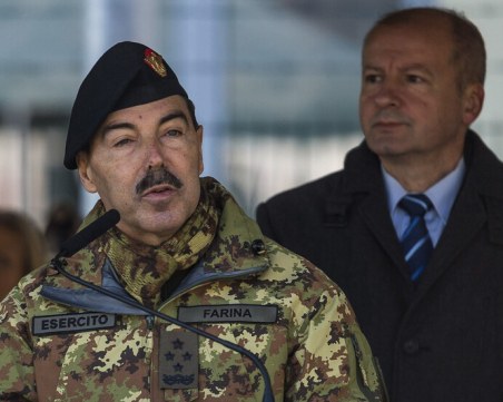 Началникът на Генералния щаб на Италия с коронавирус