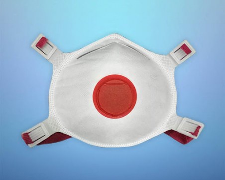 9 лева ще струва в аптеките маска с клапан респиратор