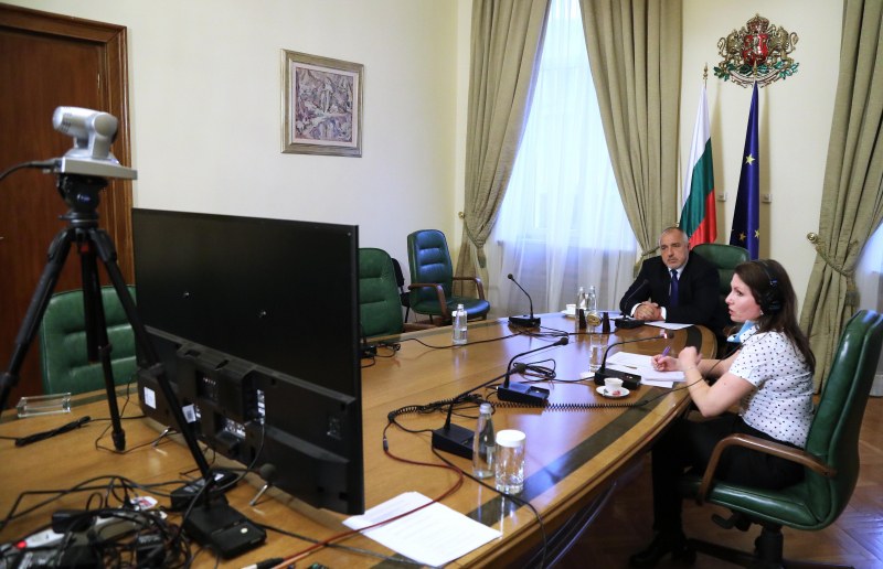 Започна заседанието на Европейския съвет за COVID-19: Бойко Борисов обсъжда мерки с другите лидери