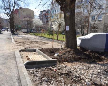 Ремонтът на ул. 