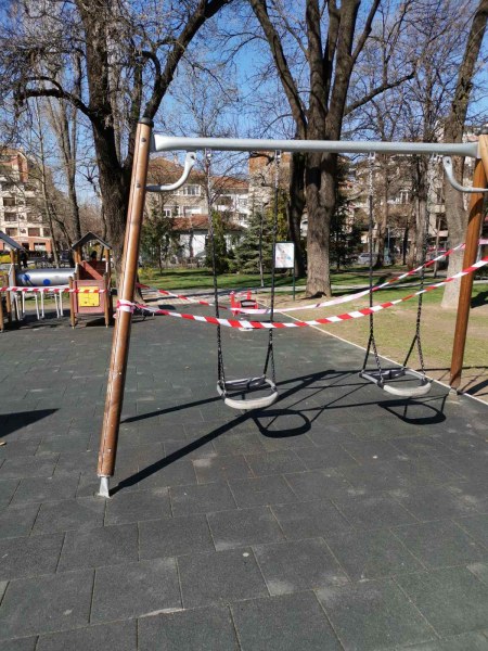 Ограничават достъпа до детските площадки в Пловдив