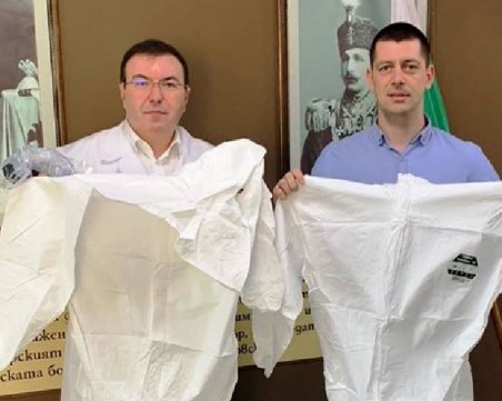 Фирма с щедро дарение за лекарите в Александровска болница