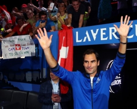 Федерер влезе във война с 