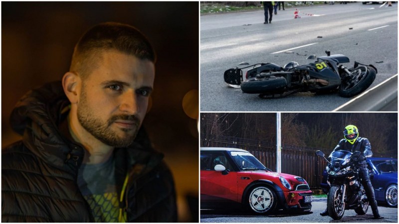 Борис от София е загиналият моторист при зверска катастрофа с БМВ