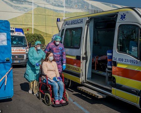 Още един проблем - взрив на заразените медици в Италия