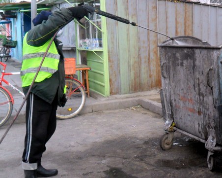 Продължава дезинфекцията на контейнери и кошчета за отпадъци в Пловдив, ето графика