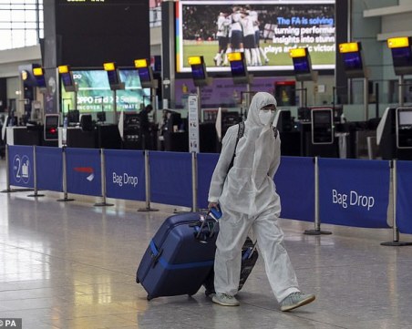 В Лондон продължават да прииждат пътници от Китай, Италия и Иран