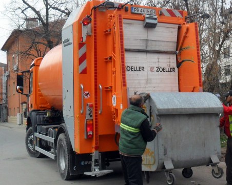 Сметосъбирането в Пловдив с нов график