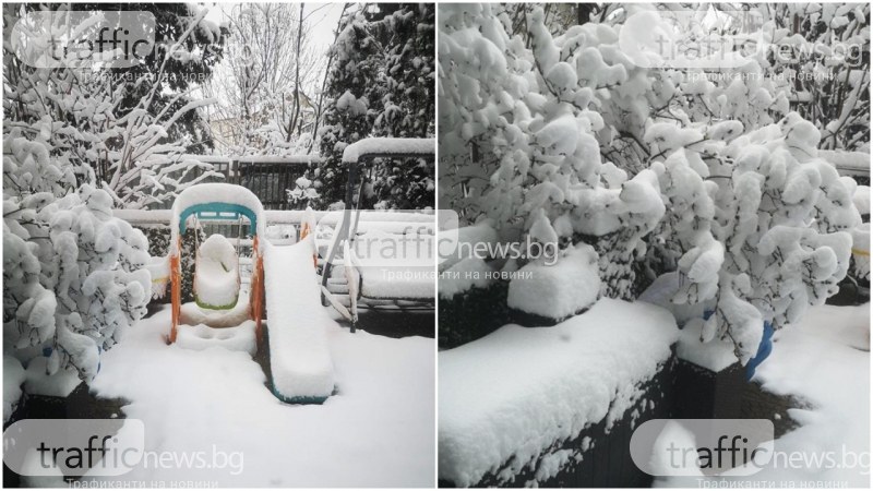Сняг върна зимата в София, КПП-тата на изходите - блокирани