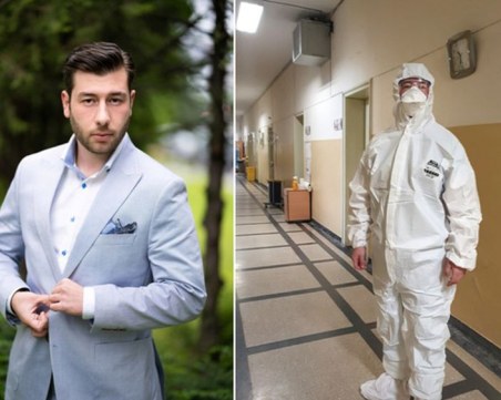 Божидар от Пловдив на помощ на лекарите в Инфекциозна клиника