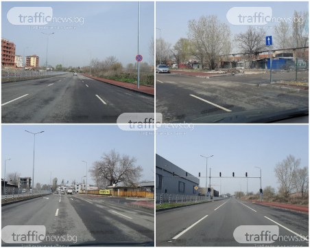 Новият булевард на Пловдив: Коли в насрещното и среднощни гонки