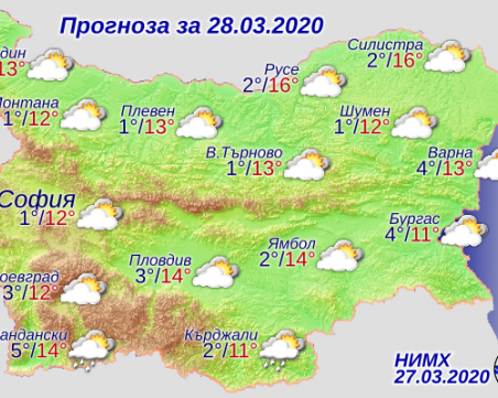 Валежите спират окончателно, времето се затопля