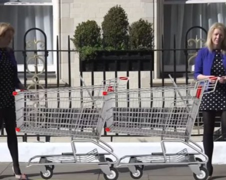 Как да измерим 2 метра разстояние навън?