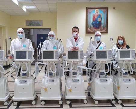 6 респиратора получи като дарение Александровска болница